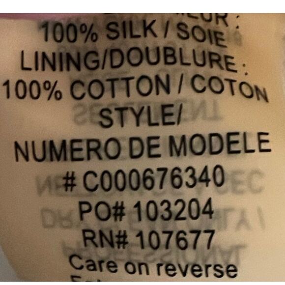 Alice + Olivia Base Ivory Silk Chiffon Mini Cocktail Dress Small - Picture 8 of 9